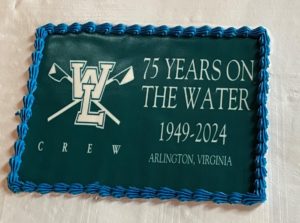 W-L Crew 75th anniversary cake