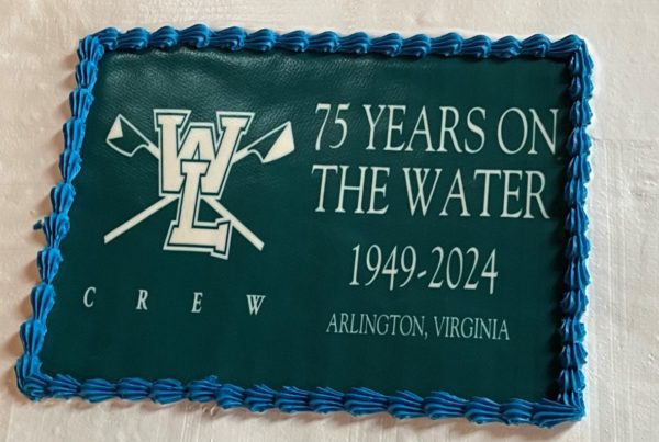 W-L Crew 75th anniversary cake