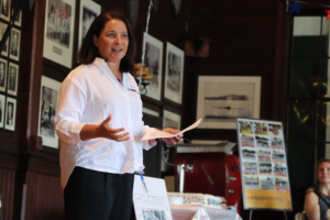 Head Coach Kara McPhillips Speaking