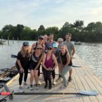 Group of learn to row campers.