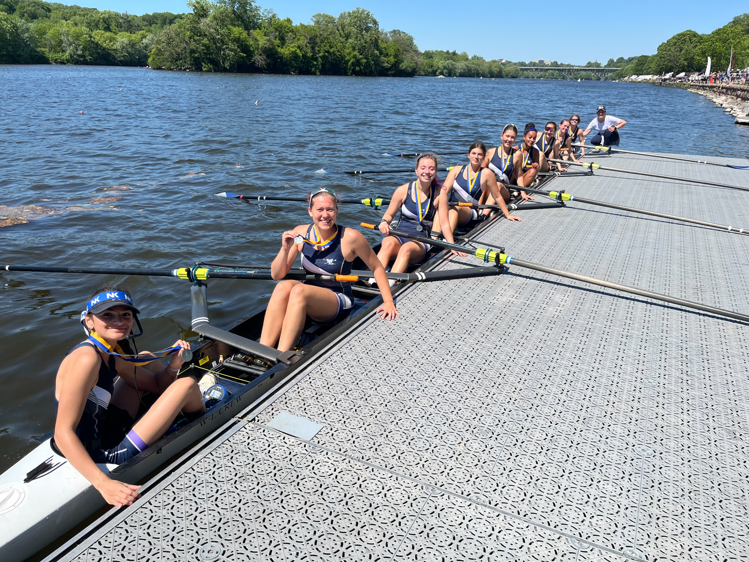 Washington-Liberty Crew Closes Out 2026 Season with State Medals and Stotesbury Silver